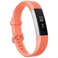 Fitbit Alta HR Fitness Wrist Band - Large Coral