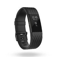 Fitbit Charge 2 Heart Rate + Fitness Wristband (Special Edition) - Large Gunmetal Black