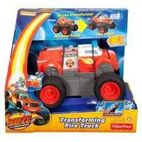Fisher-price Nickelodeon - Blaze And The Monster Machines - Vehicle With Lights - Transforming Fire Truck (dym24)
