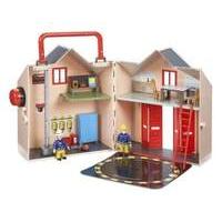Fireman Sam Deluxe Fire Station Playset