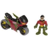 Fisher Price Imaginext DC Super Friends Robin and Cycle Figure Set