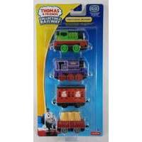 Fisher Price - Thomas &friends - Collectible Railway Trains - Percy\'s Mail Delivery (set Of 4) (dgb81)