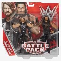 figure wwe aj styles roman reigns battle pack 45