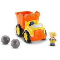 fisher price little people deluxe vehicles dump truck bdy81