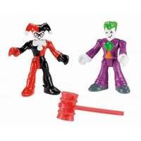 Fisher Price Imaginext DC Super Friends Figures The Joker And Harley Quinn