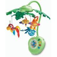 Fisher Price Rainforest Peek-a-Boo Leaves Musical Mobile