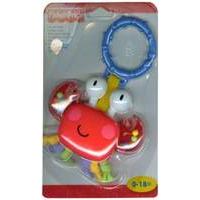 fisher price clacker crab rattle