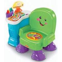 fisher price laugh and learn musical learning chair blue and green