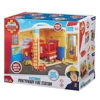 fireman sam sam electronic pontypandy fire station toy 05958 