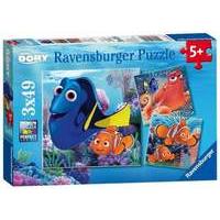 Finding Dory 3x 49pc Jigsaw Puzzles