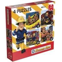 Fireman Sam 4-in-1 Jigsaw Puzzles