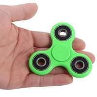 fidget spinner stress reduction toy green