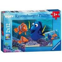 Finding Dory 2x 12pc Jigsaw Puzzles