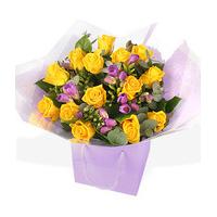 Finest Bouquets - Roses and freesias