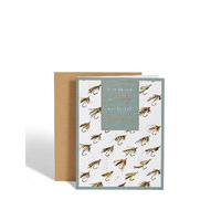 Fishing Flies Birthday Card