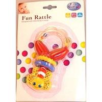 First Steps Fun Rattle Teether