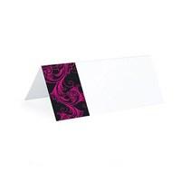 Filigree Scroll Z Fold Place Card