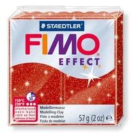 Fimo Soft - Glitter Red #202