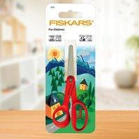 fiskars 13cm childrens left handed scissors 377061