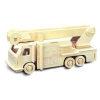 fire engine wooden construction kit