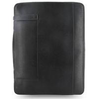 filofax holborn a4 zipped folder black