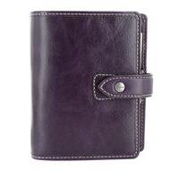 filofax malden pocket organiser purple