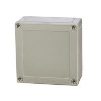 fibox pc 12560 hg mnx series polycarbonate enclosure 130x130x60mm