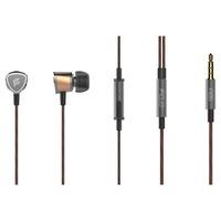 FIDUE A65 Hi-Fi Sound Isolating Earphones with Smartphone Controls & Mic
