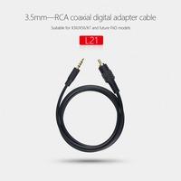 fiio l21 35mm rca coaxial digital adapter cable