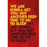 Film Quotes Sleep Maxi Poster