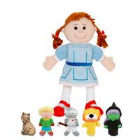 Fiesta Crafts Wizard of Oz Hand and Finger Puppet Set