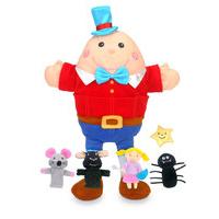 Fiesta Crafts Nursery Rhymes Hand and Finger Puppet Set
