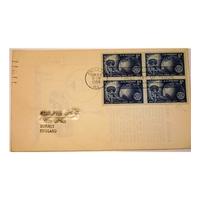 First Day Cover, USA, Feb 23 1955