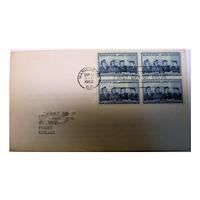 First Day Cover, USA, Sep 11 1952