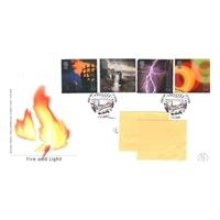 First Day Cover Fire and Light 2000 - used