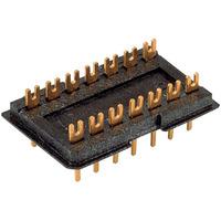 Fischer Elektronik DILS 24 GO DIL Plug 24 Grid Pitch 2.54mm 32.8x2...