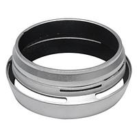 Filter Adapter Ring Lens Hood for Fujifilm Fuji X100 Replace LH-X100 silver