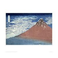 Fine Weather with South Wind By Katsushika Hokusai