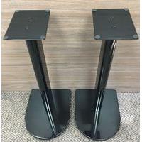 Fisual Dynami Uno Gloss Black Speaker Stands 600mm (Pair)