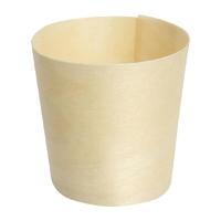 Fiesta Birch Wooden Cup 40x40mm (Pack of 100) Pack of 100