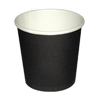 Fiesta Disposable Black Espresso Cups 112ml x50 Pack of 50