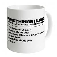 Five Things I Like - Beer Mug