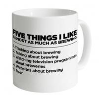 Five Things I Like - Brewing Mug