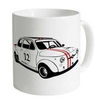 Fiat 500 Illustration Mug