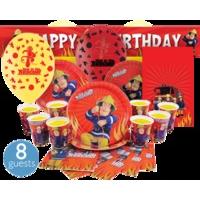 Fireman Sam Ultimate Party Kit 8 Guests