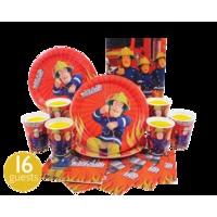 Fireman Sam Basic Party Kit 16 Guests