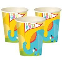 Fisher Price 1st Birthday Circus Paper Party Cups