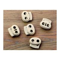 Fine Style Adjustable Slider Sprung Toggles White