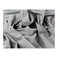 Fine Stripe Cotton Chambray Denim Dress Fabric
