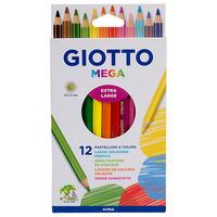 fila giotto mega hexagonal pencils pack of 12
